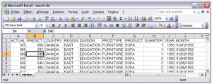 Export de SAS vers Excel 2